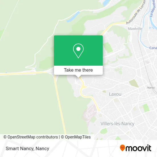 Smart Nancy map