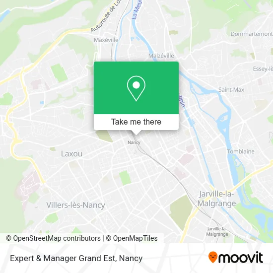 Expert & Manager Grand Est map
