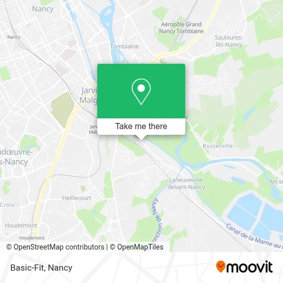 Basic-Fit map