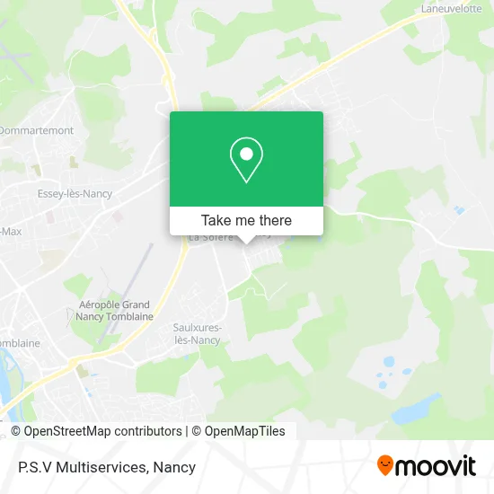 P.S.V Multiservices map