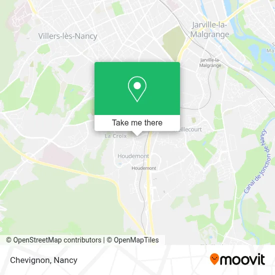 Chevignon map