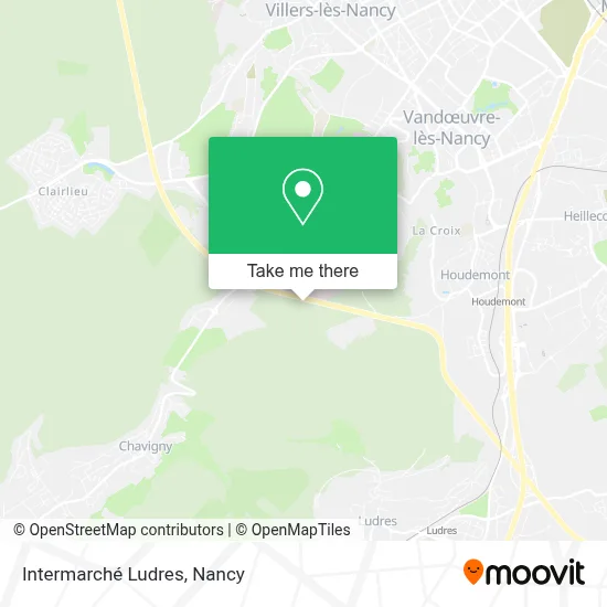 Intermarché Ludres map