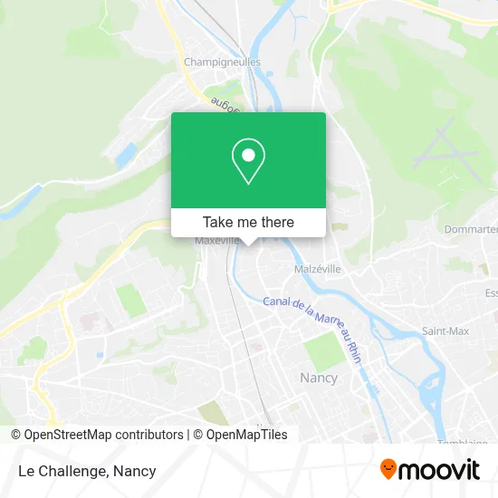 Le Challenge map