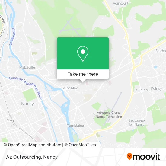 Az Outsourcing map