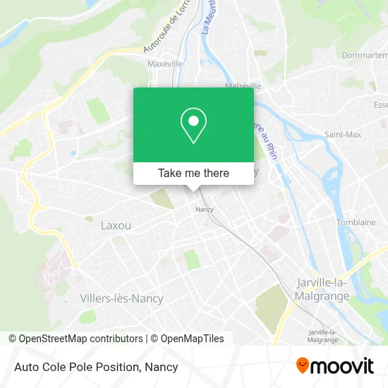 Auto Cole Pole Position map