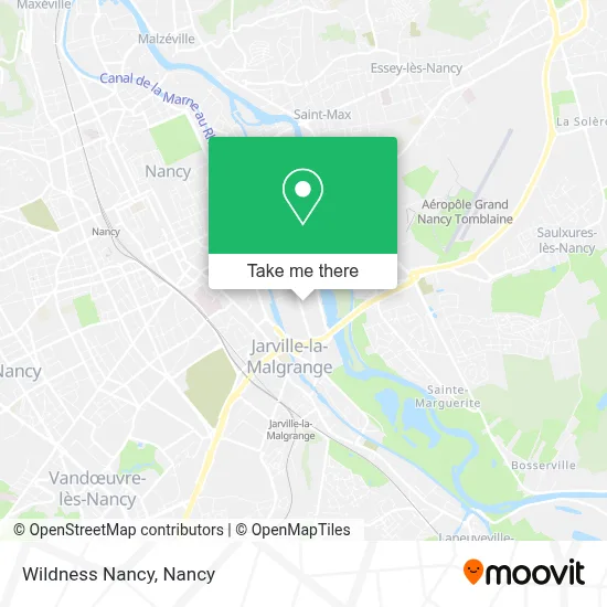 Wildness Nancy map