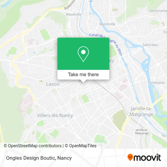 Ongles Design Boutic map