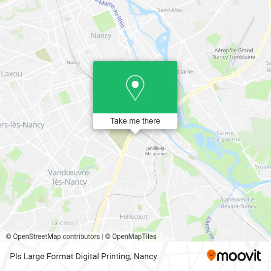 Pls Large Format Digital Printing map