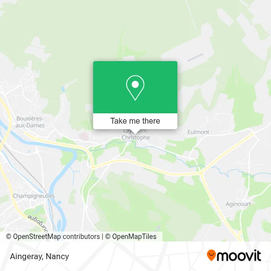 Aingeray map
