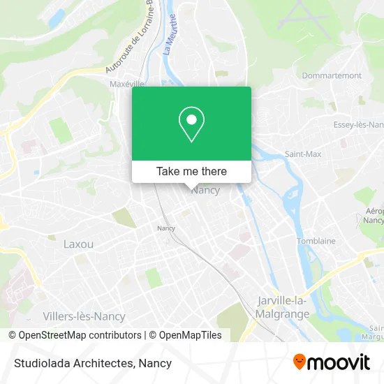 Studiolada Architectes map