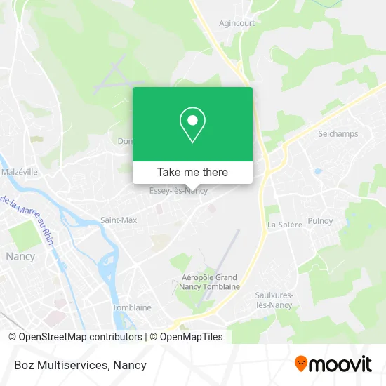 Boz Multiservices map
