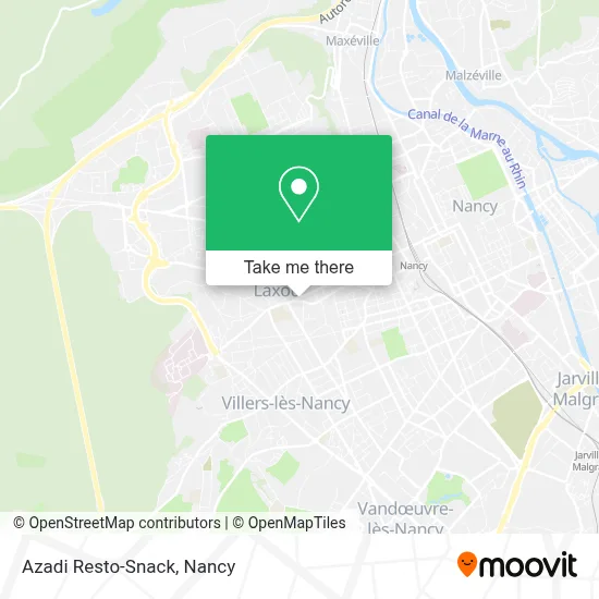 Azadi Resto-Snack map