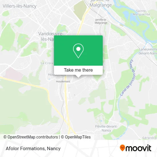 Afolor Formations map