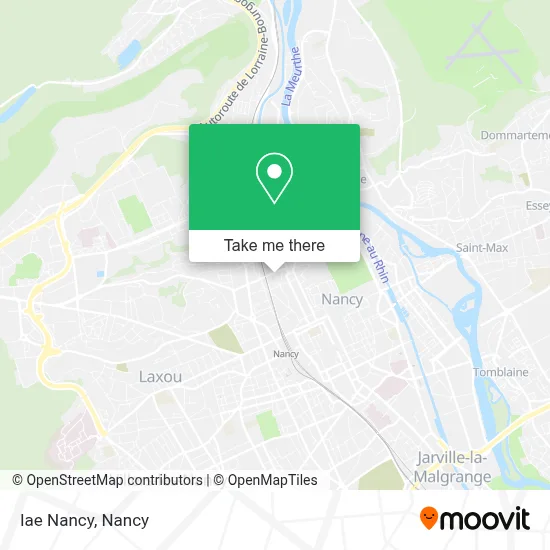 Iae Nancy map
