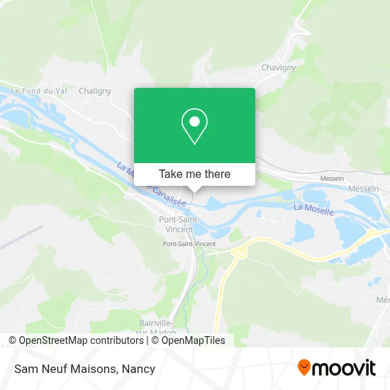 Sam Neuf Maisons map