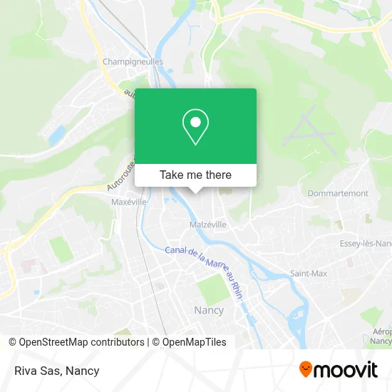 Riva Sas map