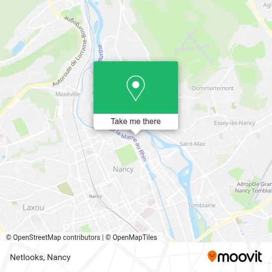 Netlooks map