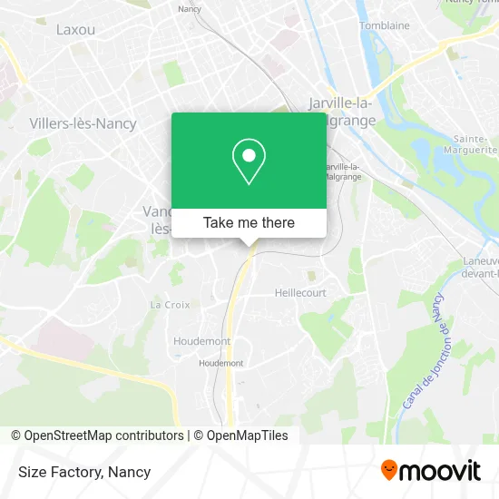 Size Factory map
