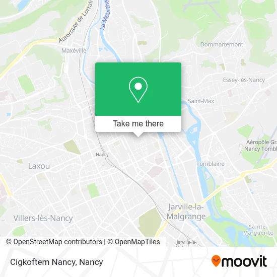 Cigkoftem Nancy map