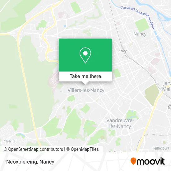 Neoxpiercing map