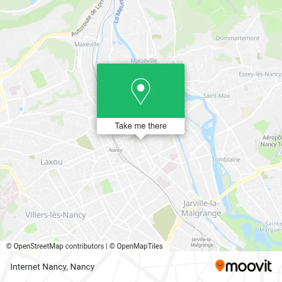 Internet Nancy map