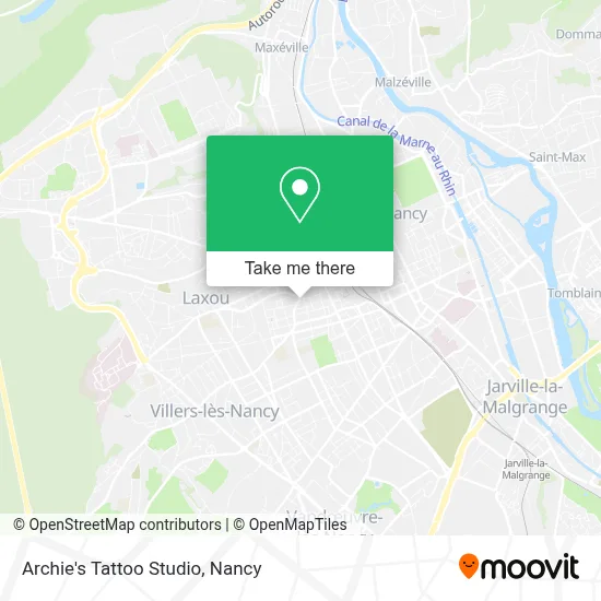 Archie's Tattoo Studio map