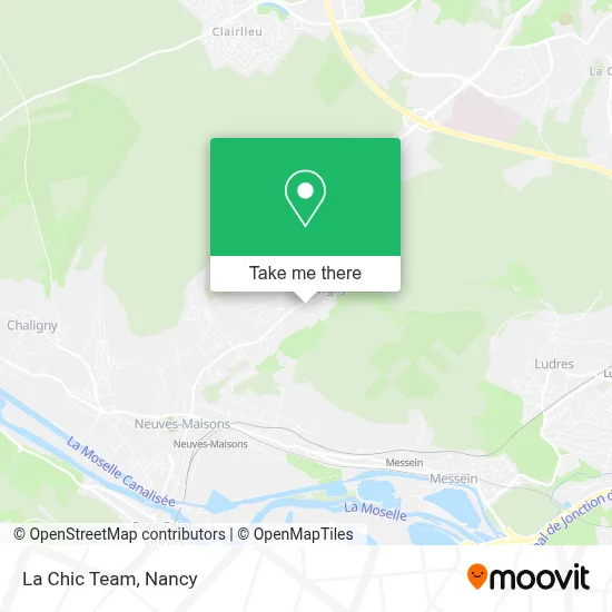 La Chic Team map