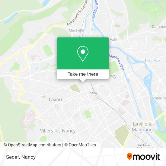 Secef map