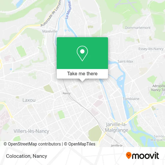Colocation map