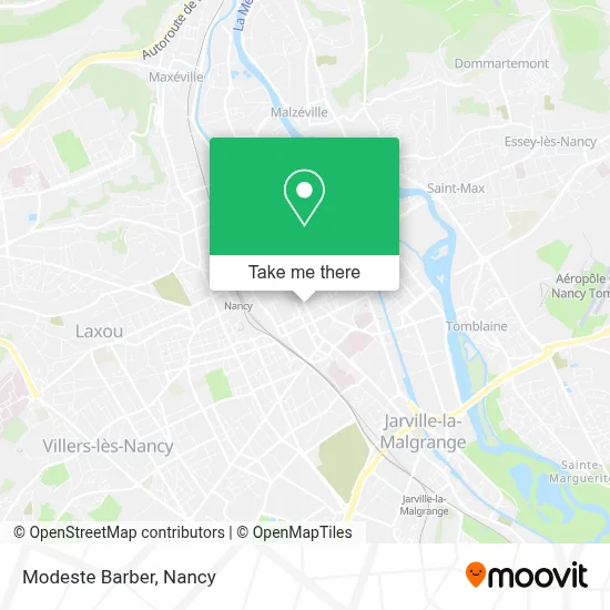 Modeste Barber map