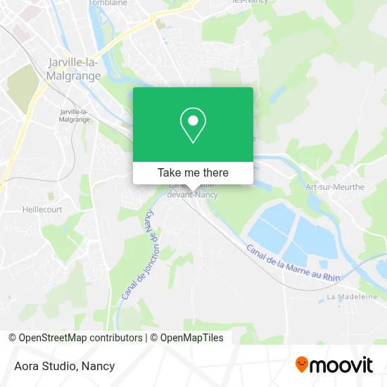 Aora Studio map