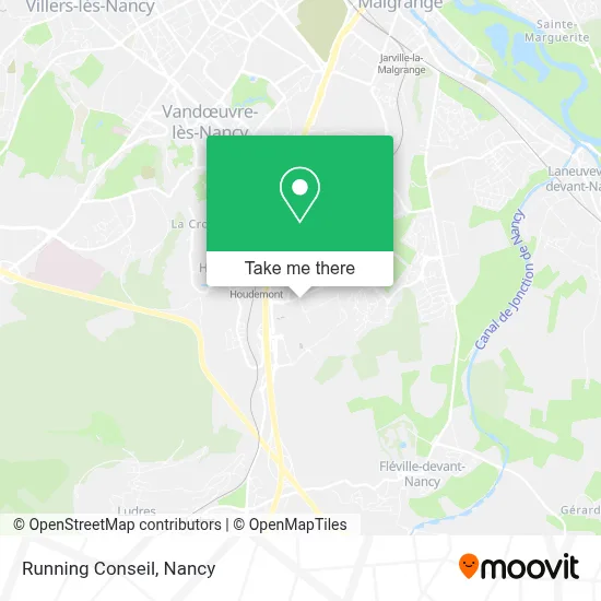 Running Conseil map