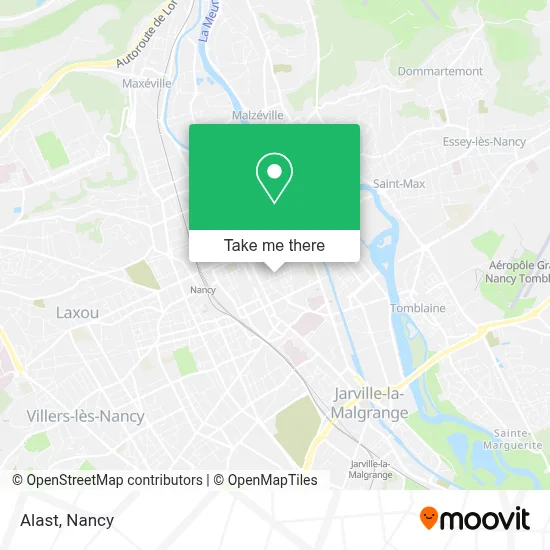 Alast map