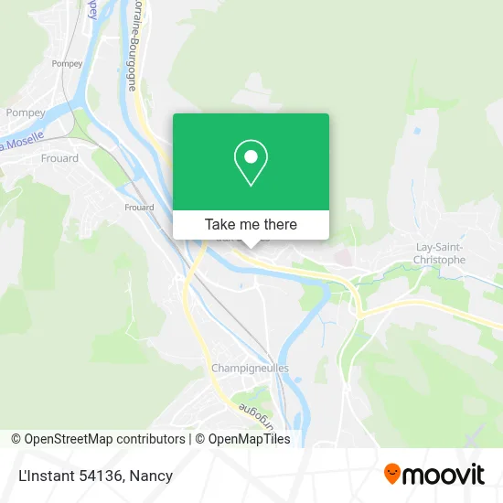 L'Instant 54136 map