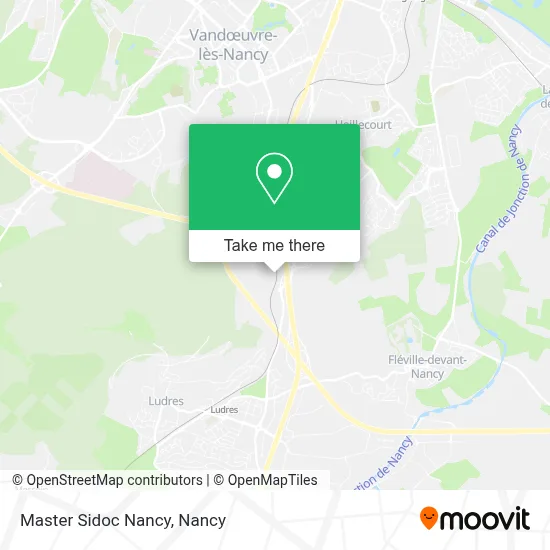 Master Sidoc Nancy map