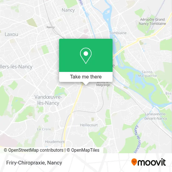 Friry-Chiropraxie map