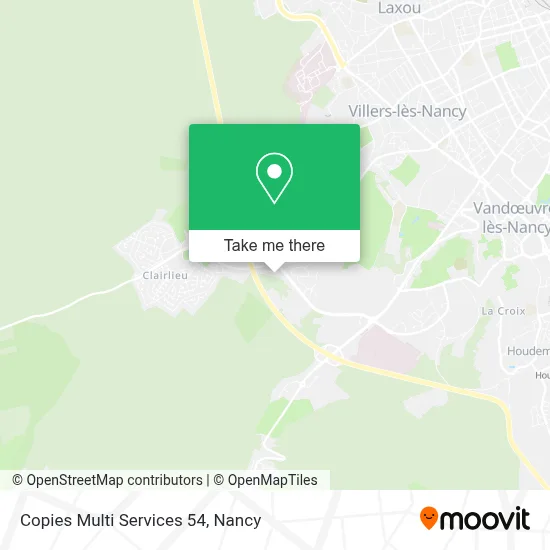 Copies Multi Services 54 map