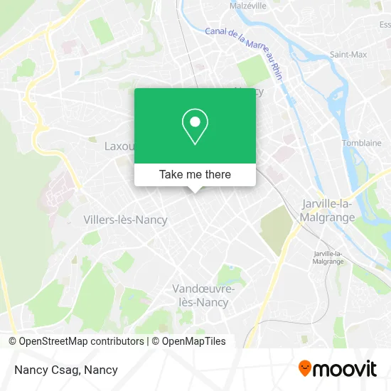 Nancy Csag map