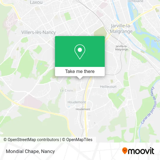 Mondial Chape map