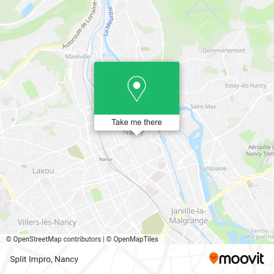 Split Impro map