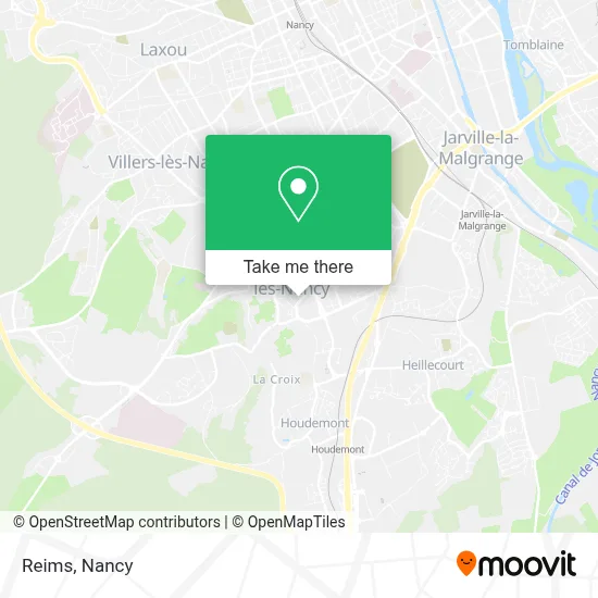 Reims map