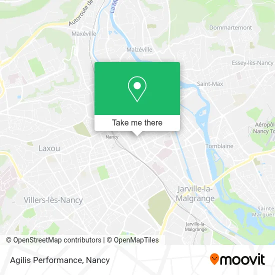 Agilis Performance map