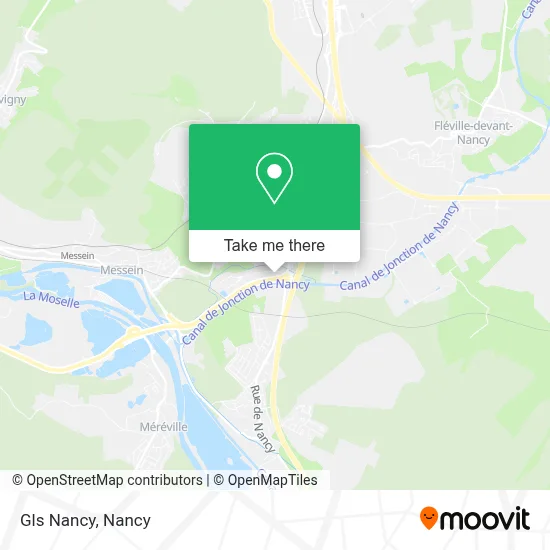 Gls Nancy map