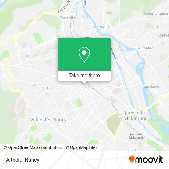Altedia map