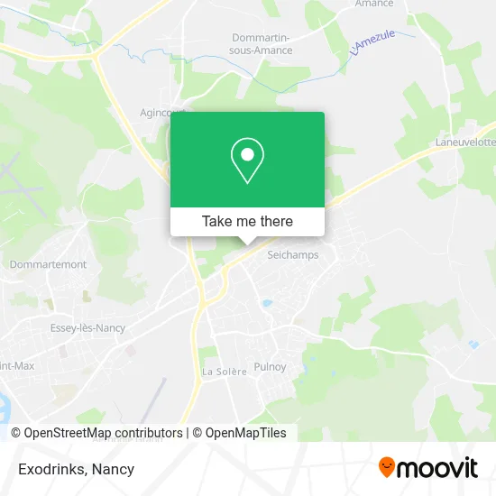 Exodrinks map