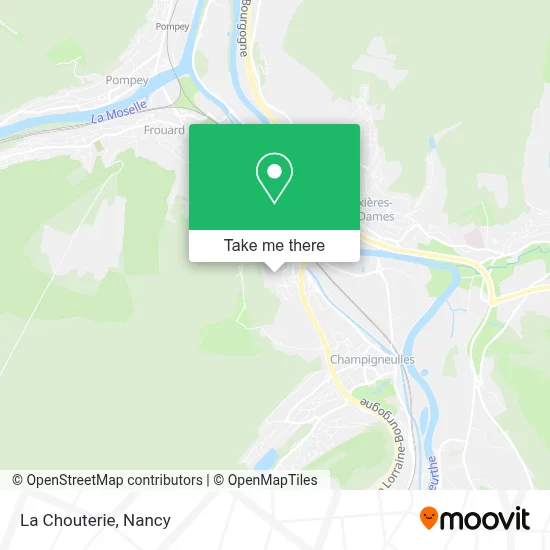 La Chouterie map