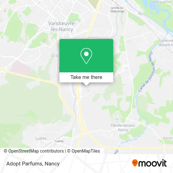 Adopt Parfums map