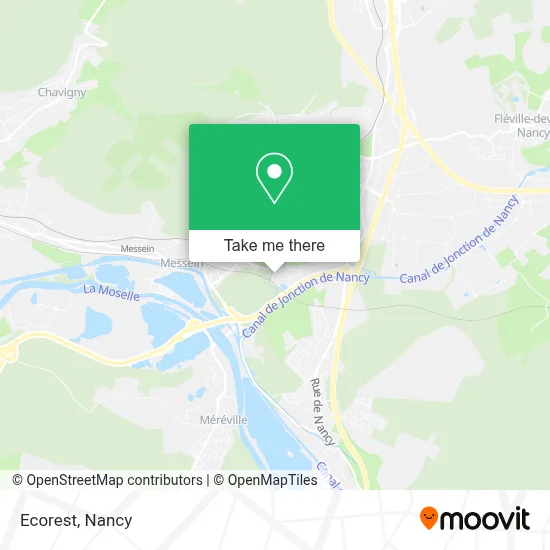 Ecorest map