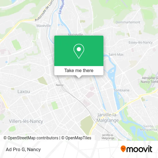 Ad Pro G map