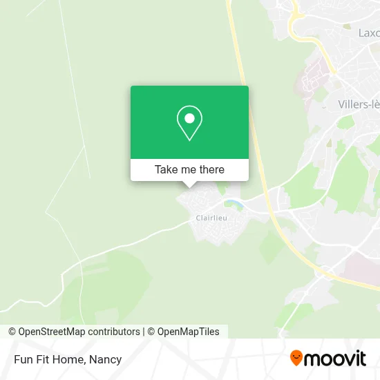 Fun Fit Home map